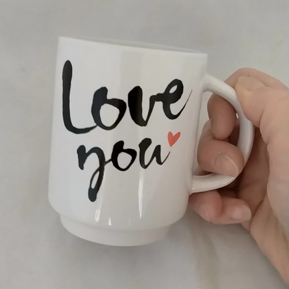 Love You heart Coffee mug